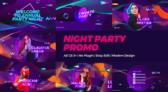 VIDEOHIVE NIGHT PARTY PROMO