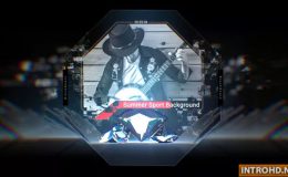 VIDEOHIVE CRYSTAL MUSIC COVER