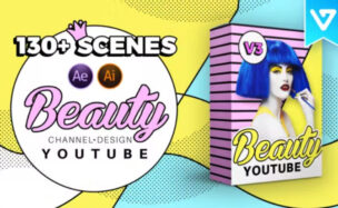 Beauty Youtube Design Pack 21097856