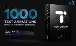VIDEOHIVE TEXT LIBRARY - HANDY TEXT ANIMATIONS V3.1