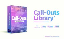 VIDEOHIVE CALL OUTS LIBRARY | MOGRT FOR PREMIERE PRO