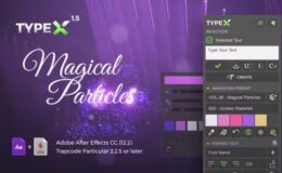 Videohive TypeX - Magical Pack: Title Animation Presets Library
