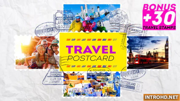 Videohive Travel Postcard