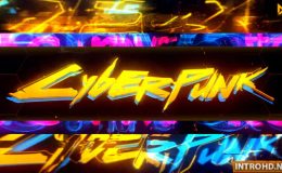 Videohive Cyberpunk Logo reveal 24087888