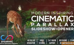 VIDEOHIVE MODERN INSPIRING CINEMATIC PARALLAX SLIDESHOW OPENER