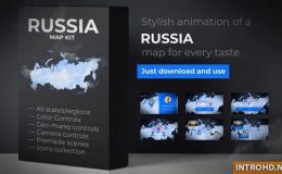 Videohive Russia Map Russian Federation Map Kit 24545916