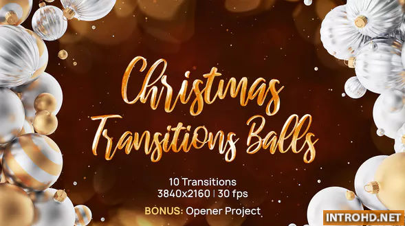 Videohive 2 in 1 Christmas Transitions Opener