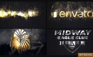 Videohive Golden & Silver Logo