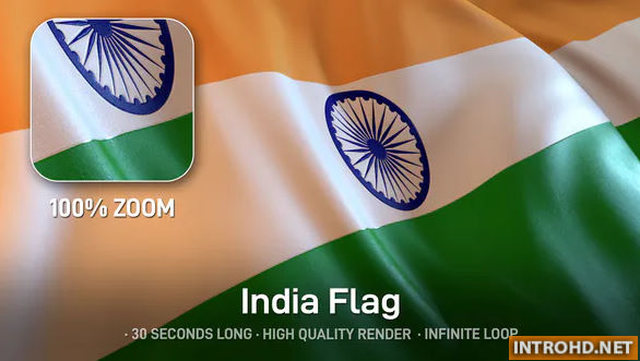 Videohive India Flag 24534500