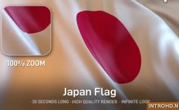 Videohive Japan Flag 24543676