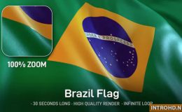 Videohive Brazil Flag 24534388