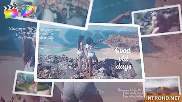 Videohive Good old days Apple Motion Template