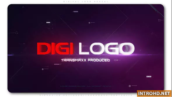VideoHive Digital Logo Reveal 23733547
