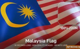 Videohive Malaysia Flag 24593421