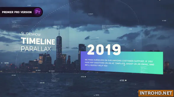 Videohive Timeline Parallax 24579173