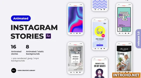 Animated Instagram Stories Videohive