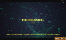 Technological Titles Videohive