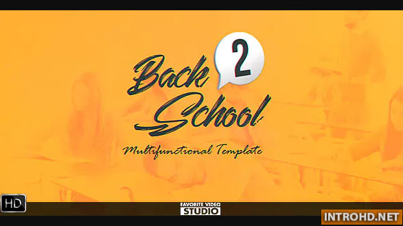Back 2 School Broadcast Pack Videohive