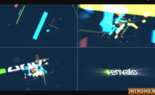 Abstract Glowing Logo Videohive