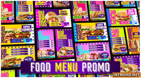 Food Menu Restaurant Promotion Videohive