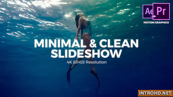 Minimal & Clean Slideshow  Videohive