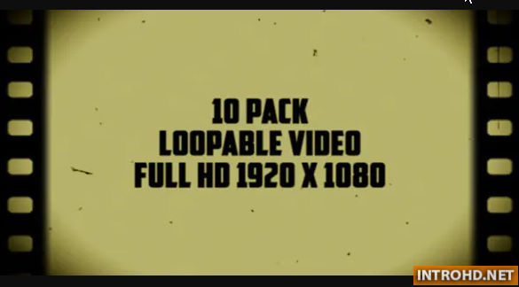 Old Film Frames Overlays (10 Pack) Videohive - INTRO HD