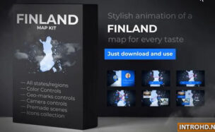 VIDEOHIVE FINLAND MAP – REPUBLIC OF FINLAND MAP KIT