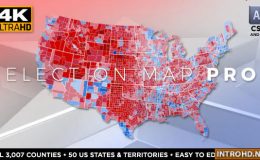 VIDEOHIVE ELECTION MAP PRO
