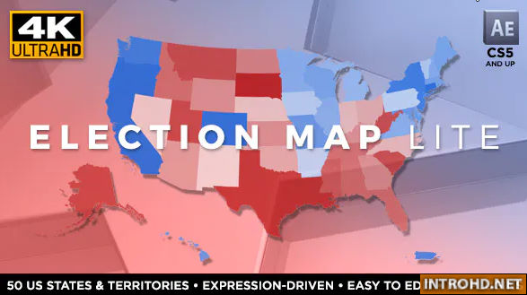 VIDEOHIVE ELECTION MAP LITE