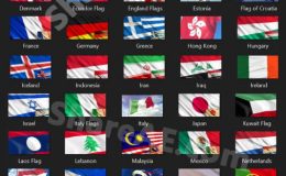 FLAGS COUNTRY BUNDLE - MOTION GRAPHIC - VIDEOHIVE