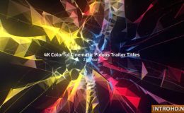 VIDEOHIVE 4K COLORFUL CINEMATIC PLEXUS TRAILER TITLES (2 VERSIONS)