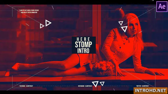 VIDEOHIVE ACTIONABLE COLORFUL STOMP INTRO