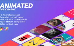 VIDEOHIVE ANIMATED TYPOGRAPHY | FCPX OR APPLE MOTION - FINAL CUT PRO