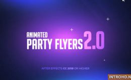 VIDEOHIVE ANIMATED PARTY FLYERS 2.0