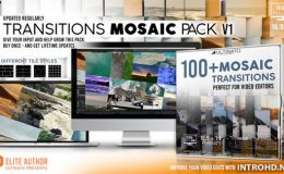 VIDEOHIVE TRANSITIONS MOSIAC PACK - TOOLKIT