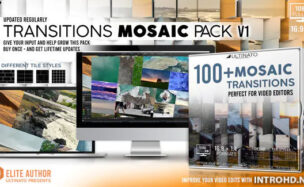 VIDEOHIVE TRANSITIONS MOSIAC PACK – TOOLKIT