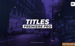 Dynamic Titles 22424733 Videohive - Premiere Pro