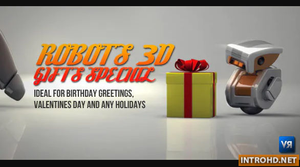 Robots 3D gifts special – (Videohive)