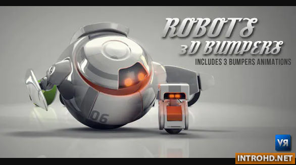ROBOTS 3D LOGO BUMPERS – (VIDEOHIVE)