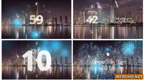 Videohive Silver New Year Countdown