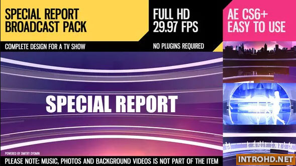 Special Report (Broadcast Pack) videohive