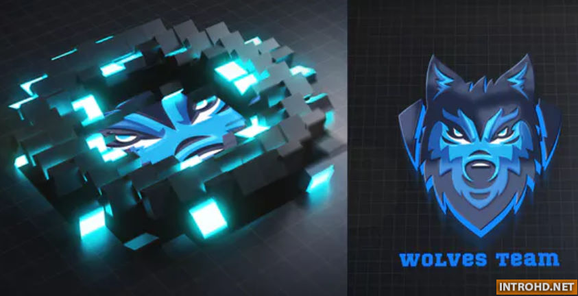 Videohive Hi-Tech Logo Reveal cover preview