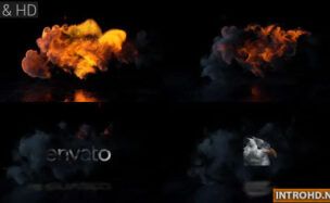 Videohive Fire Action Logo
