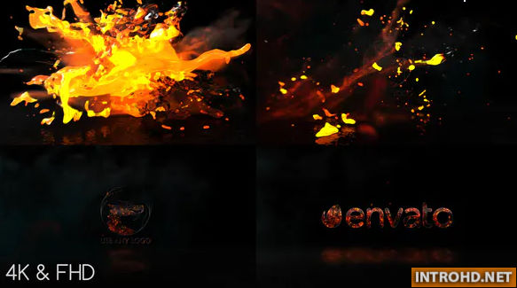 Fire Water Logo 22356177 Videohive