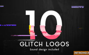 Glitch Logo Pack Videohive