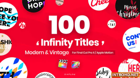 Infinity Titles for Final Cut Pro Videohive