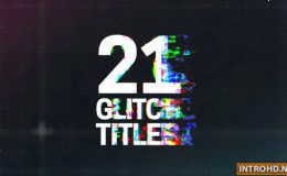 Glitch Titles Videohive