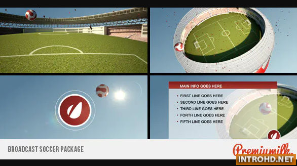 Broadcast Soccer ID Package Videohive