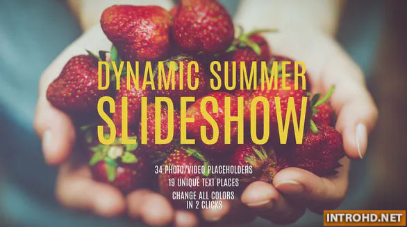 Dynamic Summer Slideshow Videohive