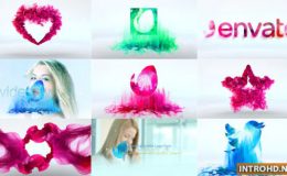 Colorful Particle Logo Pack Videohive